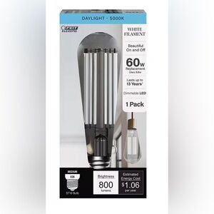 Dimmable LED Light Bulb 60W Replacement